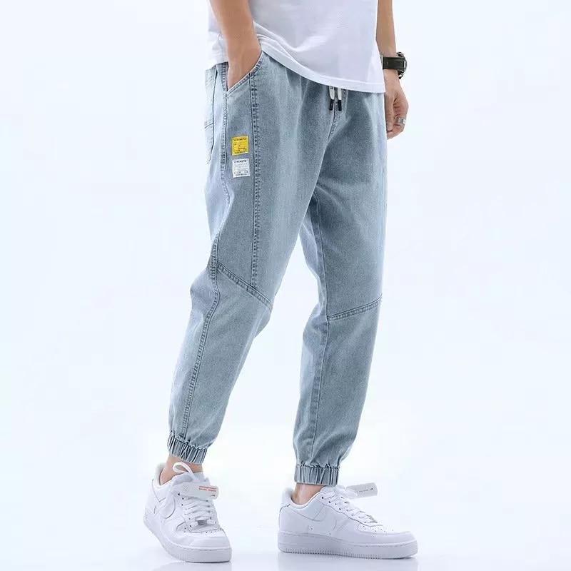 Men Jeans Male Trousers Simple Design High Quality Cozy All-match Students Daily Casual Straight